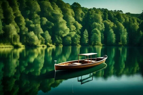 boat in river